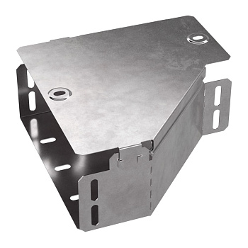 Промрукав Переходник левый с крышкой Стандарт 200х100х80 PR16.0491