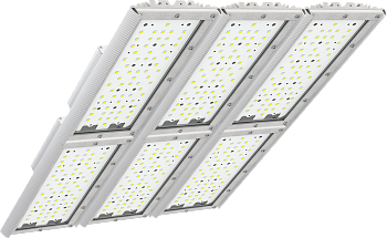 Светодиодный светильник Diora Unit3 Glass PRO 600/93000 Д прозрачный 93000лм 600Вт 3000K IP67 0.95PF 80Ra Кп<1 лира DUGPRO600D-PZ-3K-L