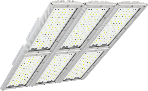 Светодиодный светильник Diora Unit3 Glass PRO 465/72000 Д прозрачный 72000лм 465Вт 3000K IP67 0.95PF 80Ra Кп<1 лира DUGPRO465D-PZ-3K-L