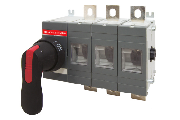 TDM Рубильник ВНК-43-1 3П 1600А с установленной фронтальной ручкой управления SQ0744-0010