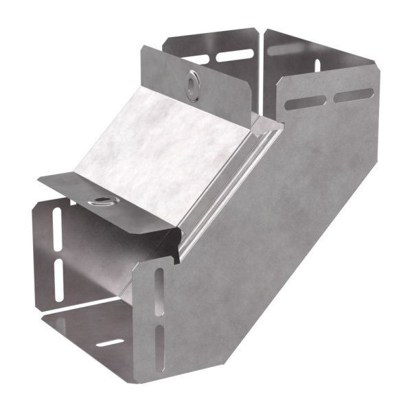 Промрукав Угол вертикальный внутренний 90 градусов с крышкой Стандарт 150х100 PR16.0529