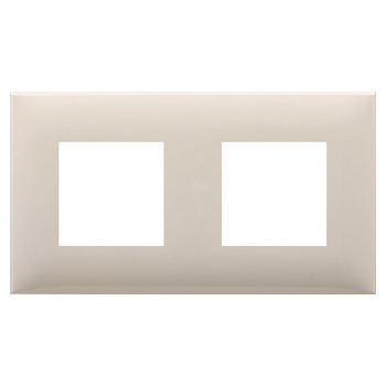 DKC Рамка "Avanti", "Ванильная дымка", 2 поста (4 мод.)