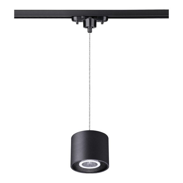 Novotech 358796 PORT NT21 068 черный Однофазный трековый светодиодный светильник, длина провода 1.2м IP20 LED 15W 4000K 1600Лм 110-265V BIND