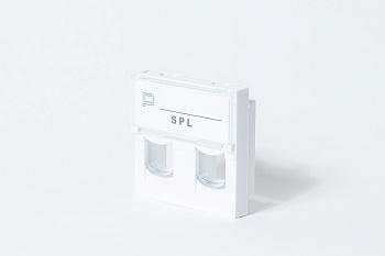 SPL Рамка 45x45 мм, для 2 модулей Keyston 500020