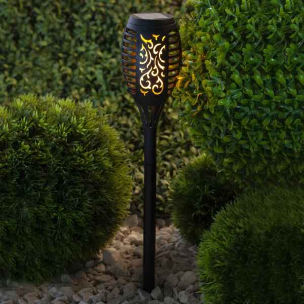 ЭРА ERASF020-33 Садовый светильник Факел на солнечной батарее, 49,5 см