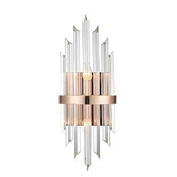 Vele Luce Clarinetto Бра Crystal L220*W150*H500 золото | gold металл | metal VL3314W32