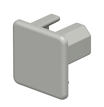 OBO Bettermann Заглушка торцевая кабель-канала WDK 20x20 мм, ПВХ, серый RAL7030 6158706