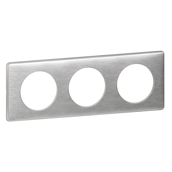 Купить Legrand DIY Celiane Алюминий Рамка 3 поста 696963