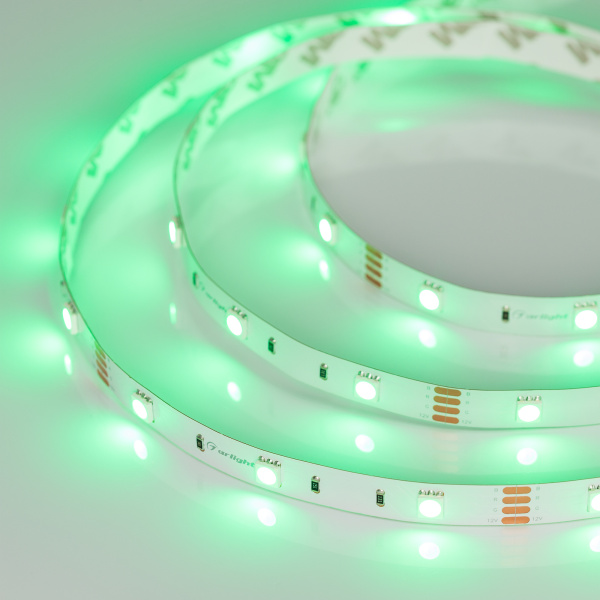 Купить Arlight Светодиодная лента RT-B30-10mm 12V RGB (7.2 W/m, IP20, 5060, 5m) (Открытый) 010596(2)