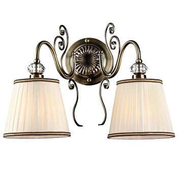 Maytoni Elegant Vintage Бронза Антик Бра 2xE14 40W ARM420-02-R