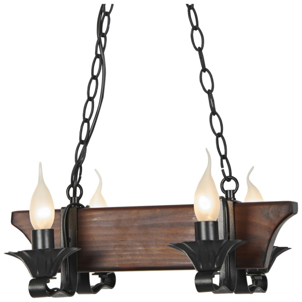 Velante 598-703-04, Светильник подвесной E14,4x40W