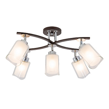 Citilux CL156152 Фортуна Венге+Хром Люстра