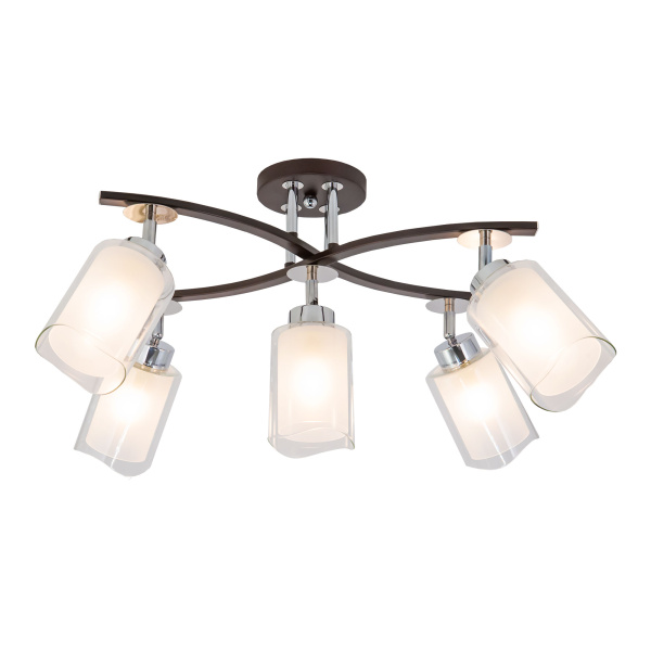 Citilux CL156152 Фортуна Венге+Хром Люстра