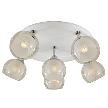 Citilux CL158161 Самба Бел+Хром Светильник Люстра