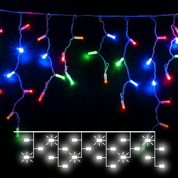 Elektrostandard 100-101 / гирлянда бытовая электрическая бахрома / мульти с эффектом мерцания a060409