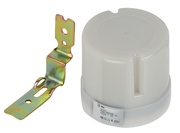 ЭРА DF 303 Датчик движения Фотореле серый, максимальная нагрузка 5500 ВА IP44