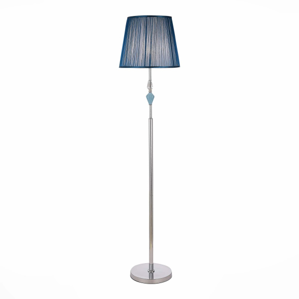 Evoluce SLE1116-105-01 Торшер Хром/Голубой E27 1*60W