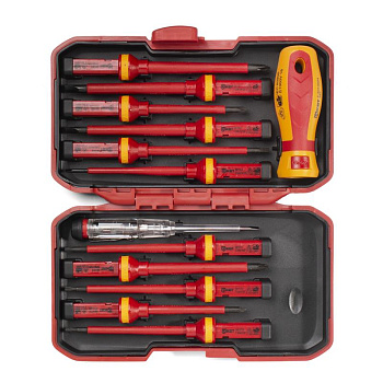 КВТ Набор диэлектр. отверток "Профи" НИО-4412