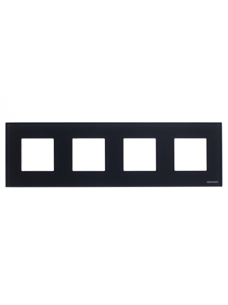 Купить ABB NIE Zenit Стекло графит Рамка 4-я 2+2+2+2 мод 2CLA227400N3801