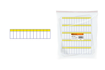TDM Маркировочная таблица на 12 модулей SQ0817-0040
