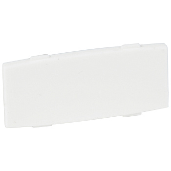 Legrand Osmoz Вставка-маркер для этикеток без надписей чёрная узкая 024303