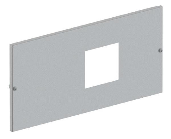 ABB Панель с вырезом для T4, T5 P горизонтальной установки (аппарат по центру), 250x600 ВхШ 9CNB00000000882