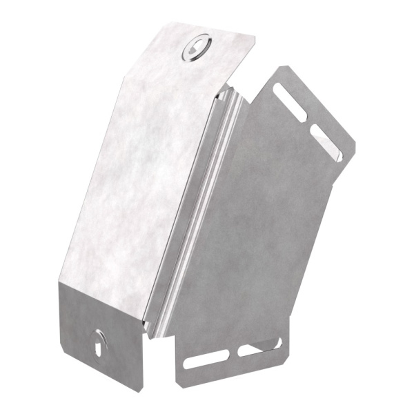 Промрукав Угол вертикальный внешний 45 градусов с крышкой Стандарт 100х100 PR16.0553