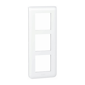 Legrand Mosaiс Рамка специальная - Программа Mosaic - 3x2 модуля - 57 мм - вертикальная - белая 078856L