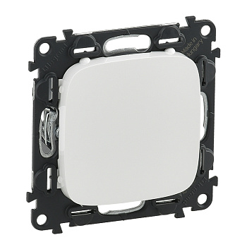 Legrand Valena ALLURE Бел Заглушка с суппортом 755185