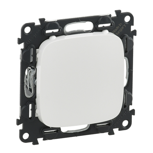 Legrand Valena ALLURE Бел Заглушка с суппортом 755185