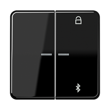 JUNG Таймер универсальный Bluetooth, чёрный CD1751BTSW