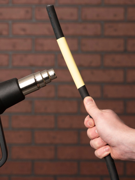 Купить EKF PROxima Термоусаживаемая трубка ТУТ нг 25/12,5 желтая рулон