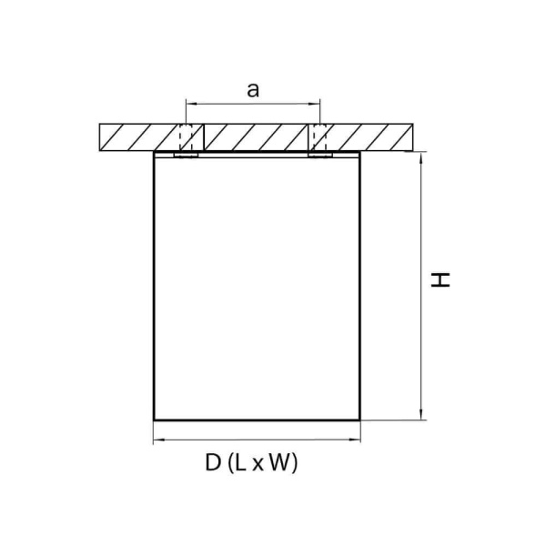 Купить Lightstar Светильник точечный накладной декоративный под заменяемые галогенные или LED лампы Rettango Lightstar 052077