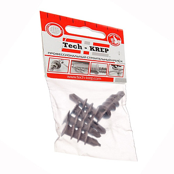 Tech-Krep Анкер (дюбель) DRIVA NYLON (5 шт) - пакет 126449