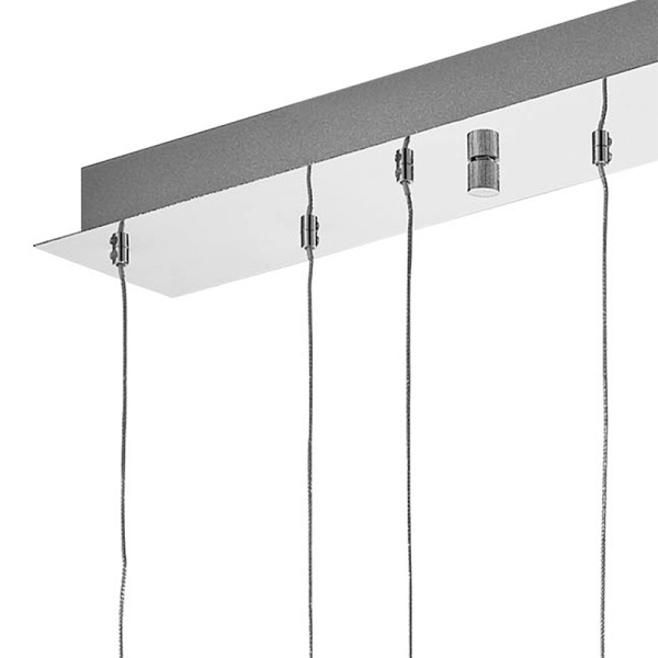 Купить Eglo Подвес LED PIANOPOLI, 10х2,5W(LED), L870, H1100, хром/хрусталь 93663