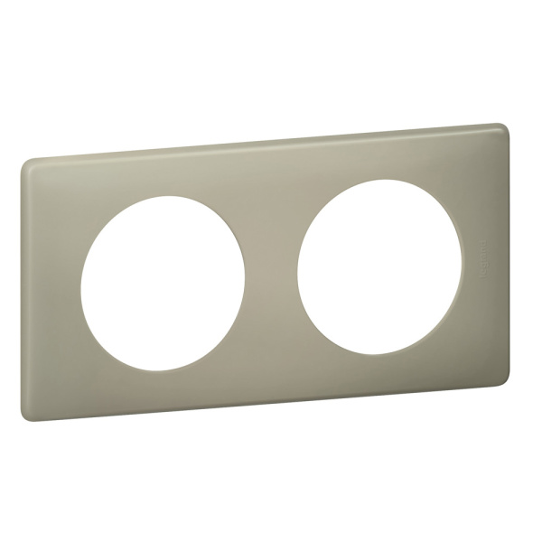 Купить Legrand Celiane2 Перкаль Грин Рамка 2-я (2+2 мод) 066712