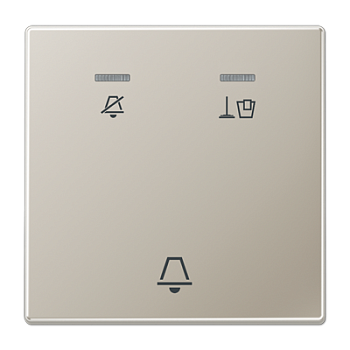 JUNG Клавиша для гостиничных кнопочных модулей 531KO5EUM24 или 531KO5EUM230, нержавеющая сталь ESCUKO5M