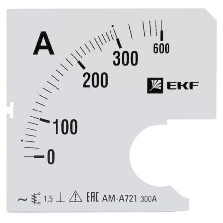 EKF PROxima Шкала сменная для A721 300/5А-1,5 s-a721-300