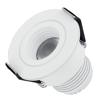 Arlight Светодиодный светильник LTM-R45WH 3W Warm White 30deg (IP40 Металл, 3 года) 015398
