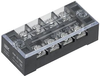 IEK Блок зажимов БЗН ТВ-2504 2,5 мм2 25A 4 пары