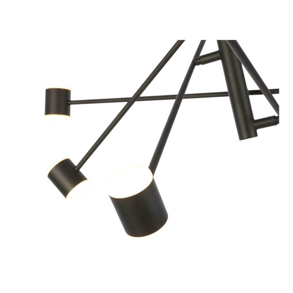 Купить ST Luce SL1597.403.08 Светильник подвесной Черный/Белый LED 8*6W