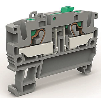 DKC Клемма с размыкателем на 4 кв.мм ZEFS400GR