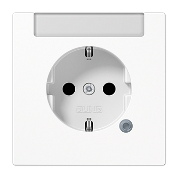JUNG SCHUKO®-розетка 16 A / 250 B ~с индикатором напряжения (светодиод), белый LS1520INAKOWW