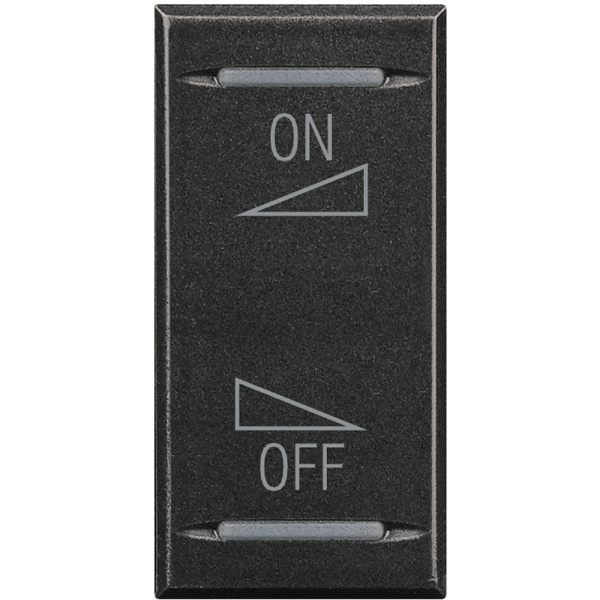 Купить BT MH Axolute Антрацит Клавиши с символами для сис-ы автом-ции для 2 функ-й -1мод., регул-ка ON-OFF HS4911AI