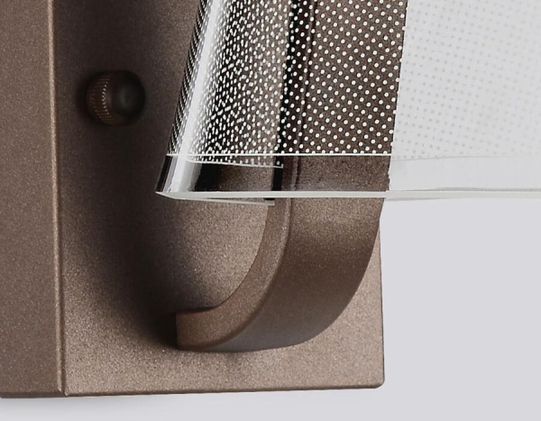 Купить Ambrella Настенный светодиодный светильник с выключателем AK4089 CF кофе LED 3000K/4200K/6400K 13W 170*150*220