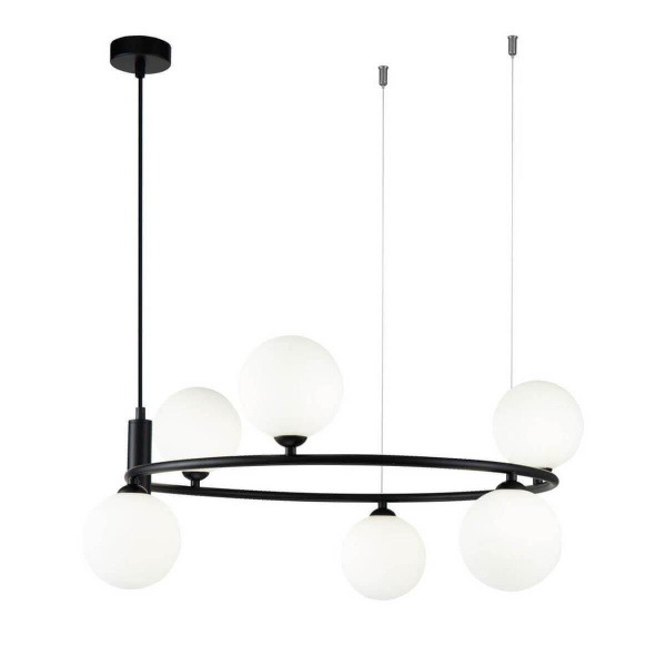 Maytoni Modern Ring Черный Подвесной светильник G9 25W MOD013PL-06B