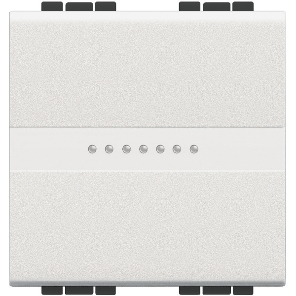 BT LL Белый Переключатель Axial безвинтовой зажим, 2 мод N4053M2A