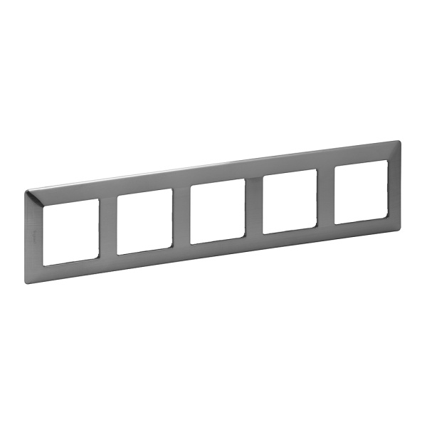 Legrand Valena LIFE Сталь Рамка 5-ая 754155