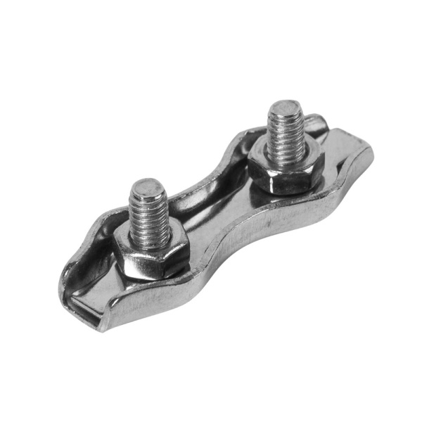 Tech-Krep Зажим для троса Duplex 2 мм (2 шт) - ярлык 108071