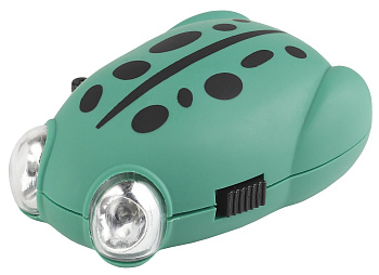 ЭРА DA1-L ФонарьДетский динамо "Лягушка" , 2xLED, бл (10/100/600)